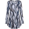 Blue Grey Stripe