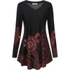 Red Circle Floral